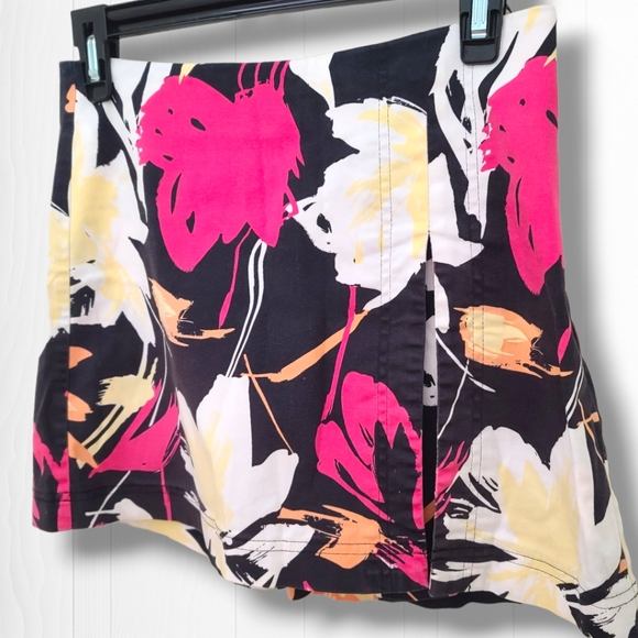 Cache Women's Floral Skort Size 2 - Picture 3 of 16